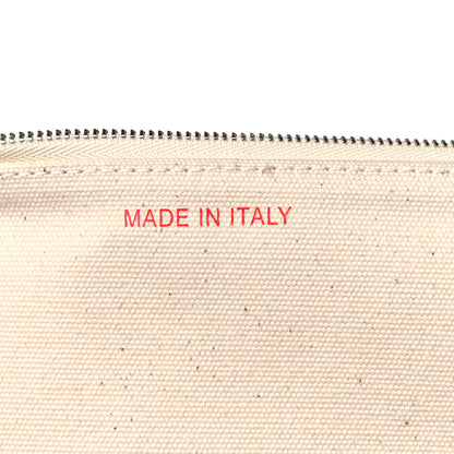 Celine Textile Small Made In Tote Natural Red 8 of 15