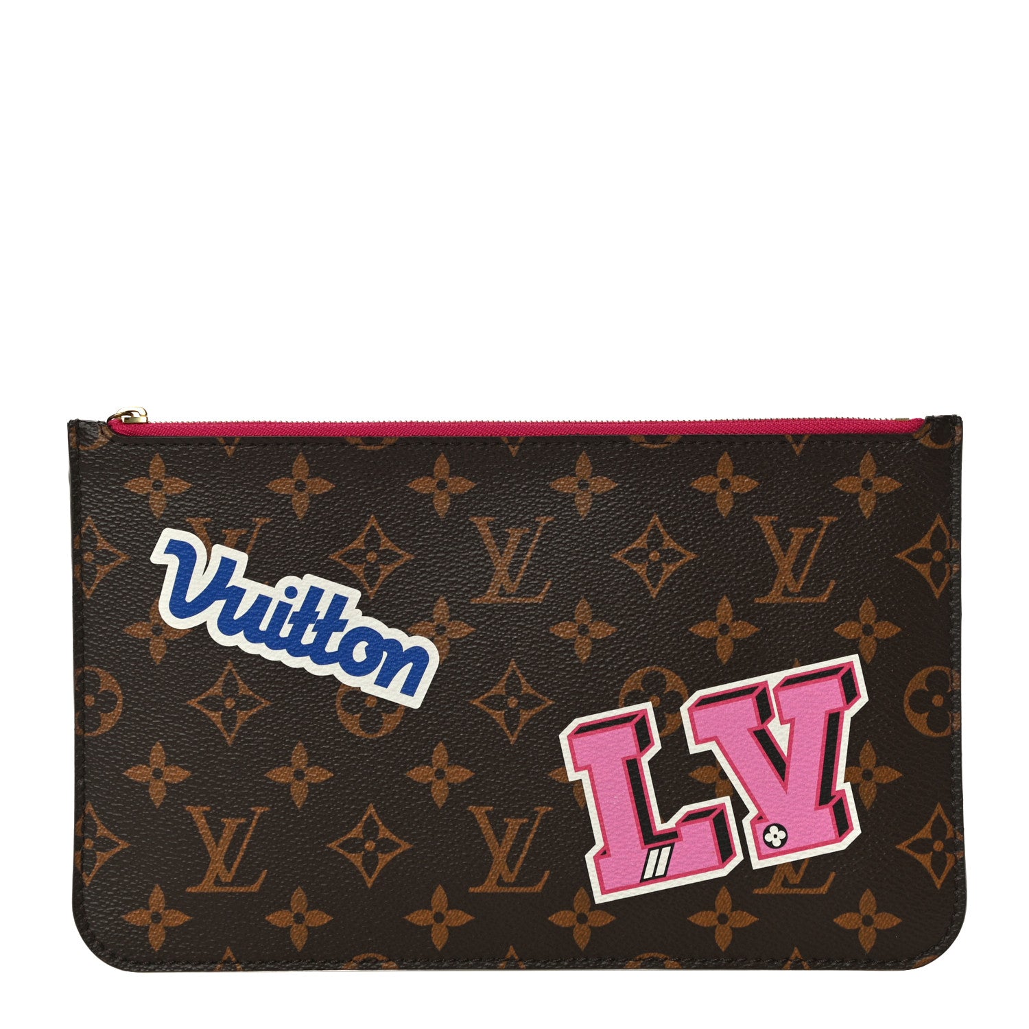 Louis Vuitton Monogram World Tour Neverfull MM GM Pochette 1 of 12