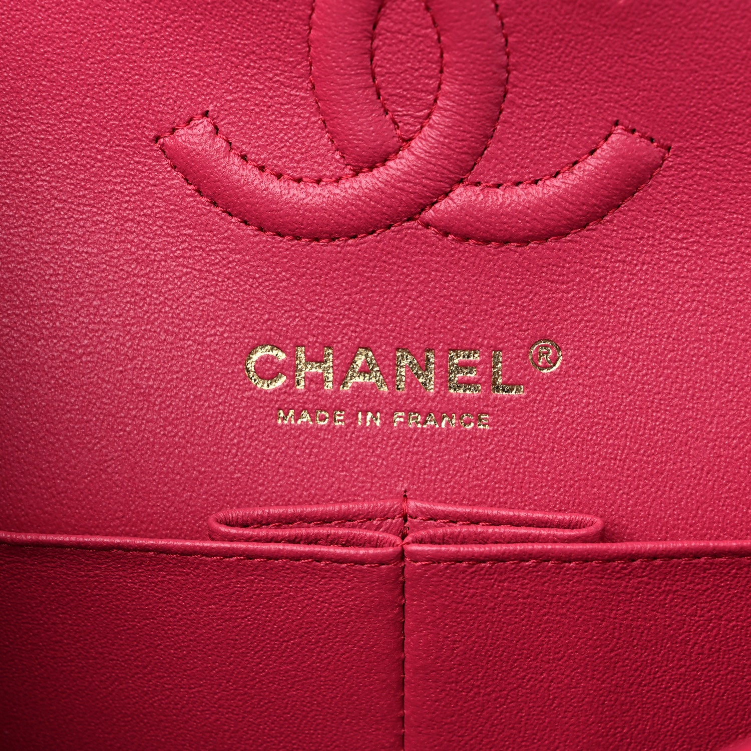 Chanel Caviar Quilted Small Double Flap Dark Pink 5 of 8