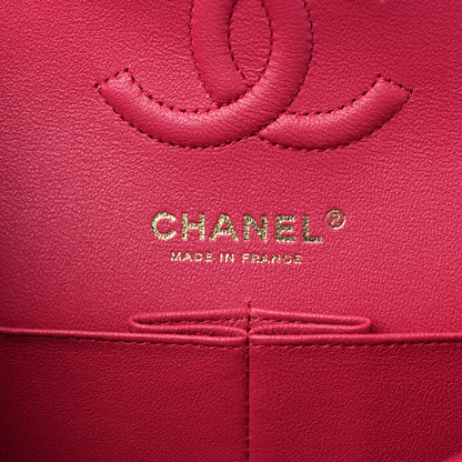 Chanel Caviar Quilted Small Double Flap Dark Pink 5 of 8