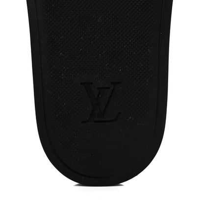 Louis Vuitton Rubber Monogram Mens Waterfront Mules 8.5 Macassar 6 of 16