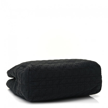 Christian Dior Nylon Cannage Large Lady Dior Black 3 of 4