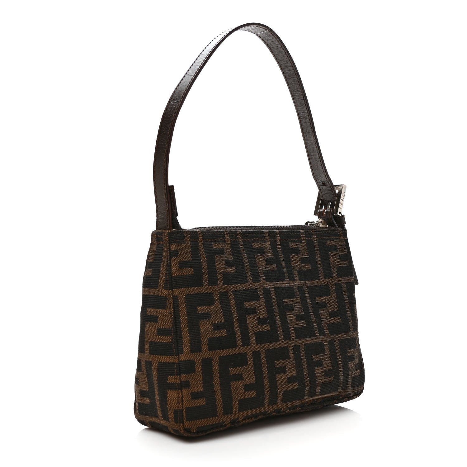 Fendi Zucca Mini Pochette Tobacco 3 of 8