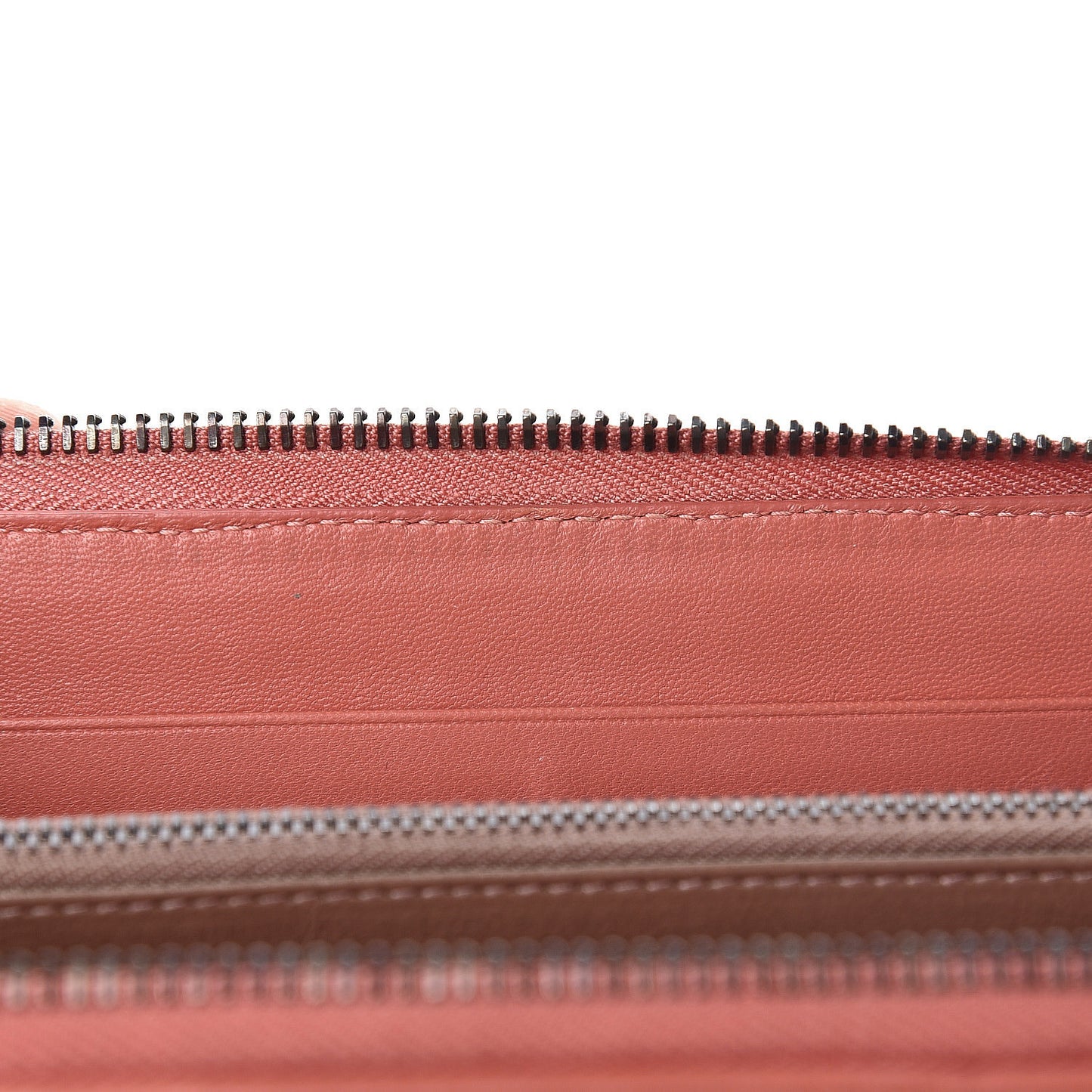 Nappa Intrecciato Zip Around Wallet Pompei