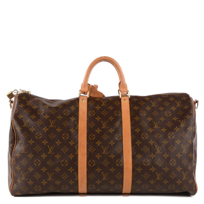 Louis Vuitton Monogram Keepall Bandouliere 55 1 of 10