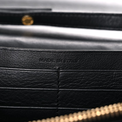 Saint Laurent Calfskin Classic Y Ligne Chain Wallet Black 11 of 20