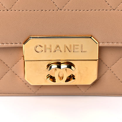 Chanel Lambskin Mini Chic With Me Flap Beige 8 of 12