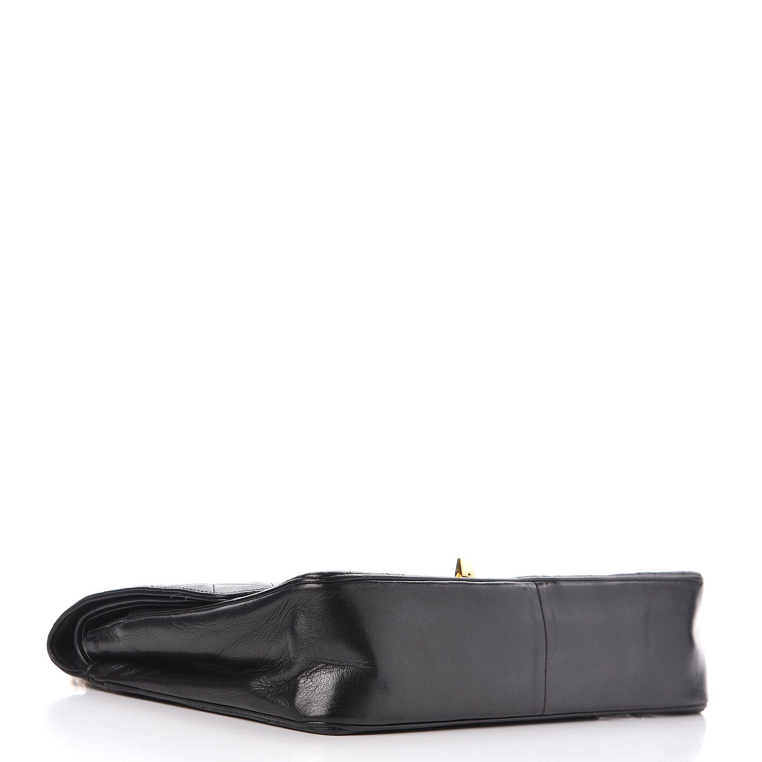 Chanel Lambskin Quilted Medium Double Flap Black 5 of 19