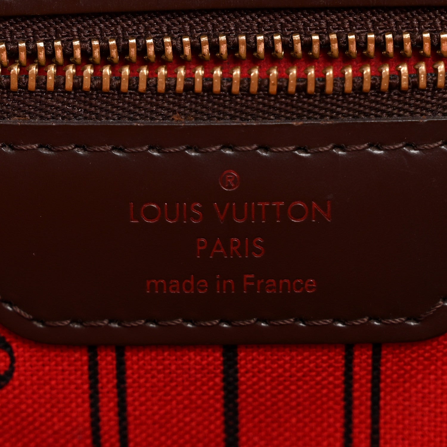Louis Vuitton Damier Ebene Neverfull MM 6 of 15