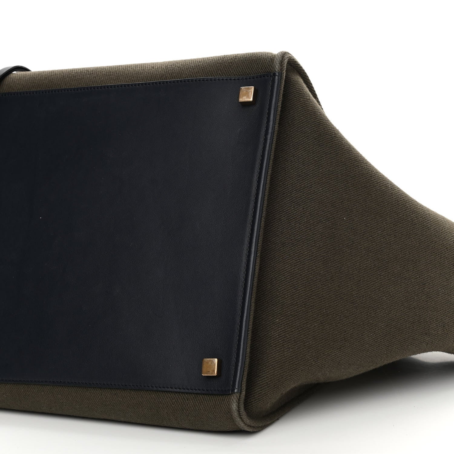 Celine Cotton Canvas Medium Phantom Luggage Olive 6 of 14