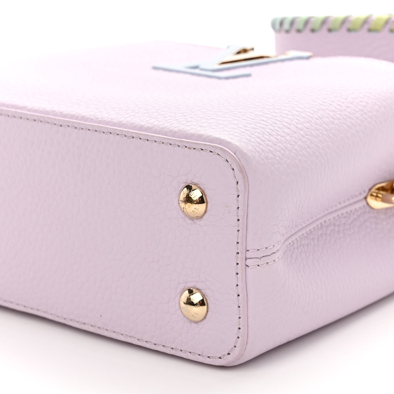 Louis Vuitton Taurillon Capucines Mini Rainbow Wisteria 9 of 9