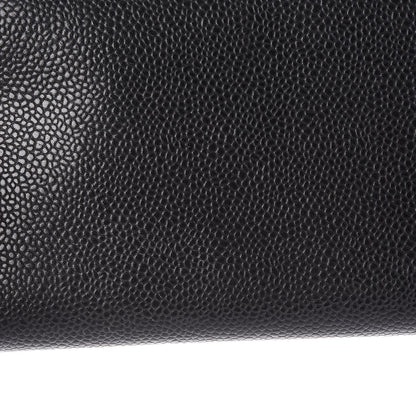 Chanel Caviar Large Timeless CC Zip Around Wallet Black 5 of 10
