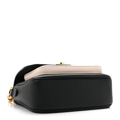 Louis Vuitton Grained Calfskin Lockme Tender Black 4 of 9