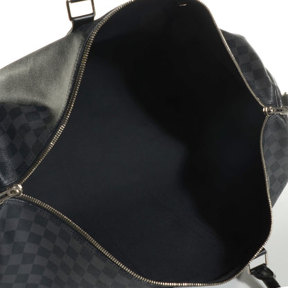 Louis Vuitton Damier Graphite Keepall Bandouliere 55 13 of 14