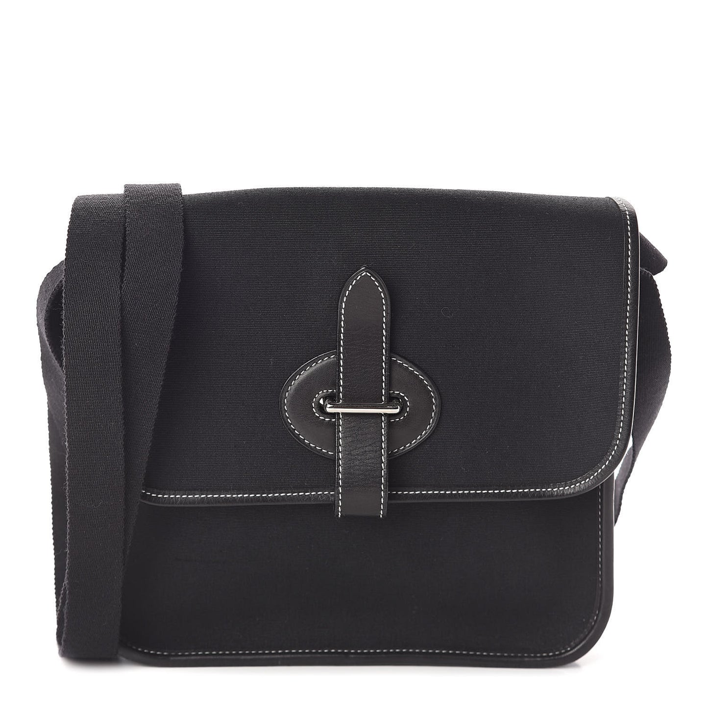 Toile Officier Mini Buenaventura Messenger Black