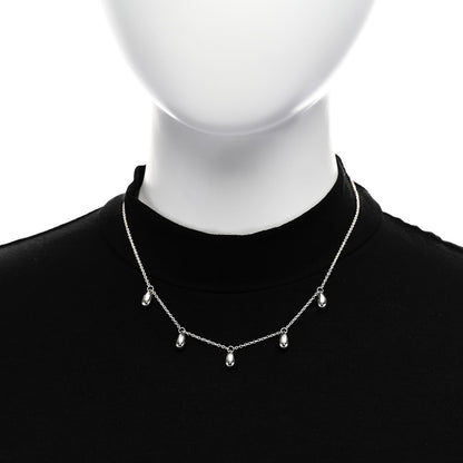 Tiffany Sterling Silver Elsa Peretti Teardrops Necklace 2 of 7