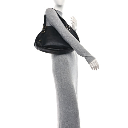 Gucci Calfskin Medium Abbey Shoulder Bag Black 2 of 11