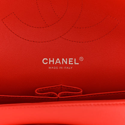 Chanel Patent Quilted Jumbo Double Flap Red 6 of 10
