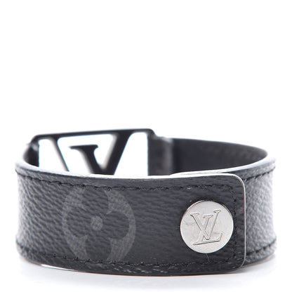 Louis Vuitton Monogram Eclipse Hockenheim Bracelet 21 3 of 5