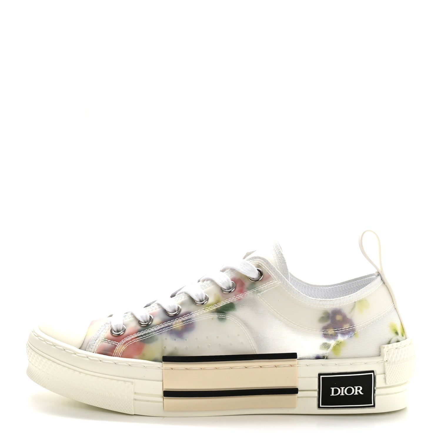 Christian Dior Technical Canvas Floral B23 Low Top Sneakers 36
