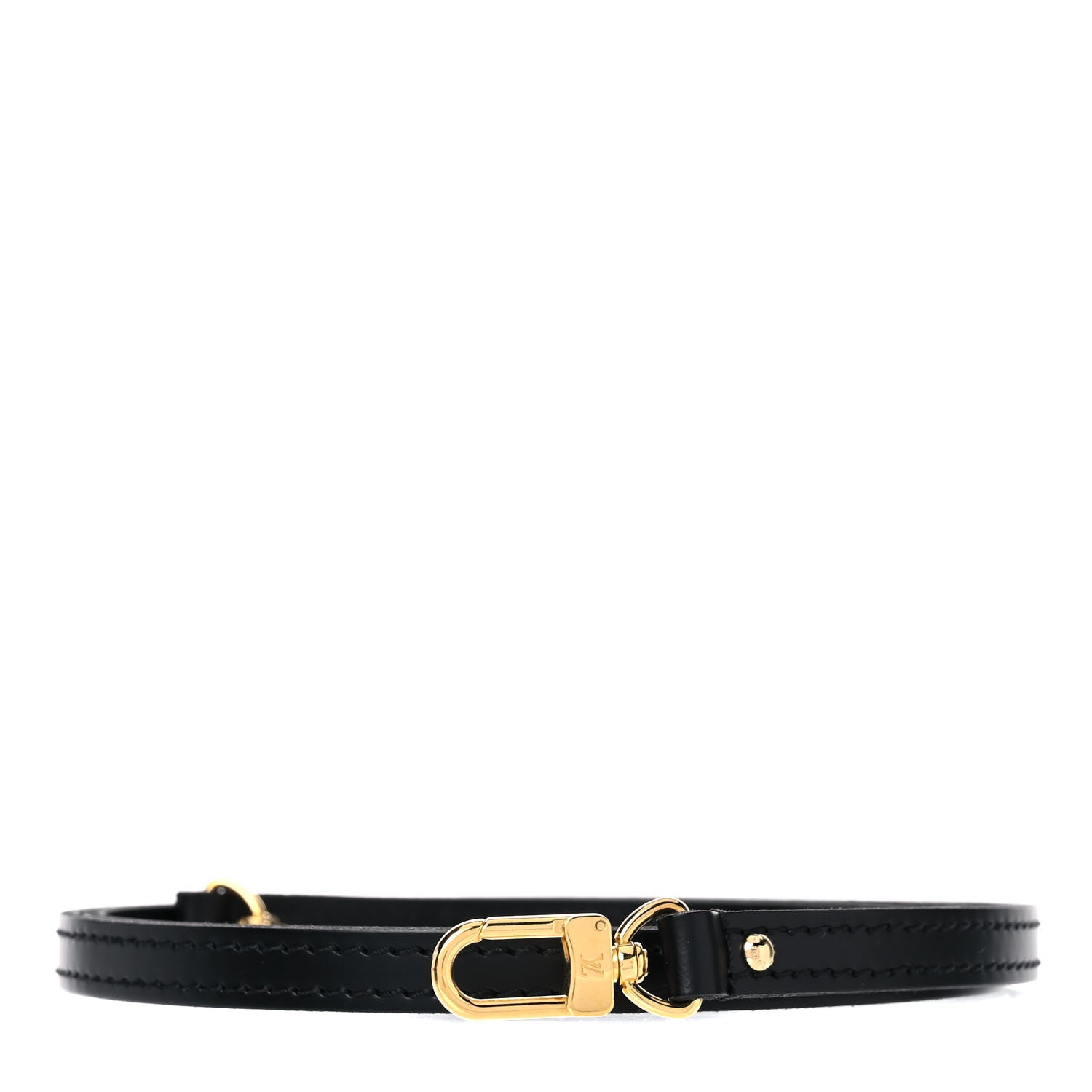 Louis Vuitton Calfskin Alma BB Shoulder Strap Black 1 of 3