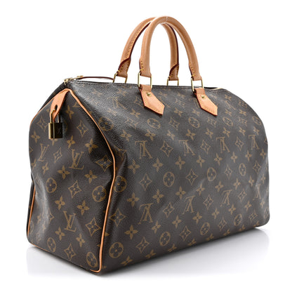 Louis Vuitton LOUIS VUITTON Monogram Speedy 35 3 of 16