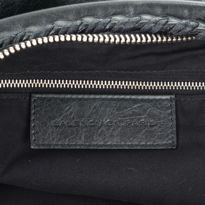 Balenciaga Agneau Giant Brogues Hardware Day Hobo Black 6 of 7