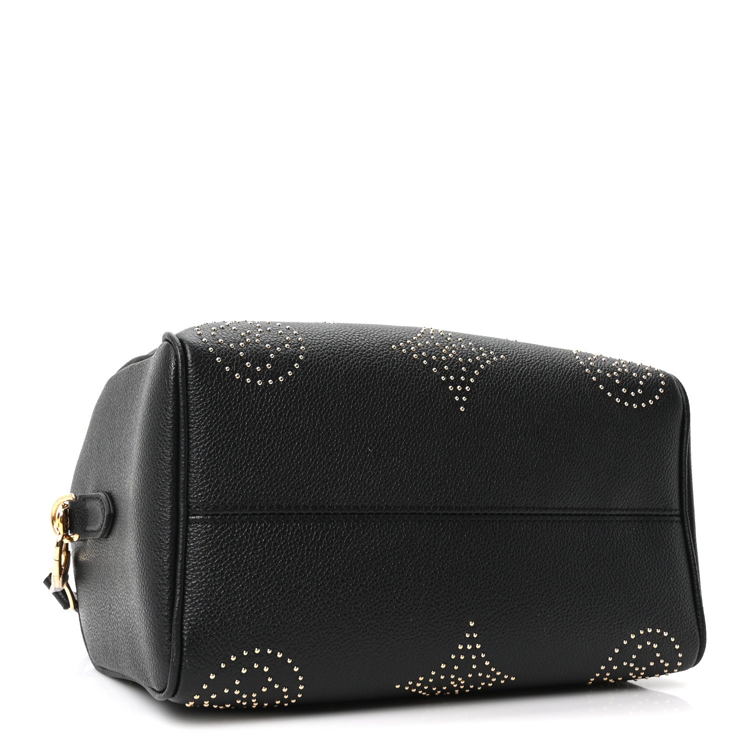 Louis Vuitton Empreinte Monogram Giant Studded Speedy Bandouliere 25 Black 4 of 9