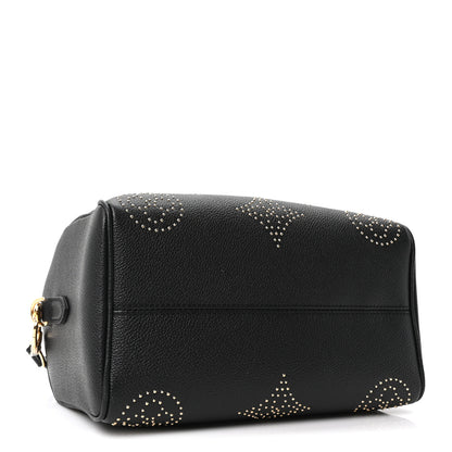 Louis Vuitton Empreinte Monogram Giant Studded Speedy Bandouliere 25 Black 4 of 9