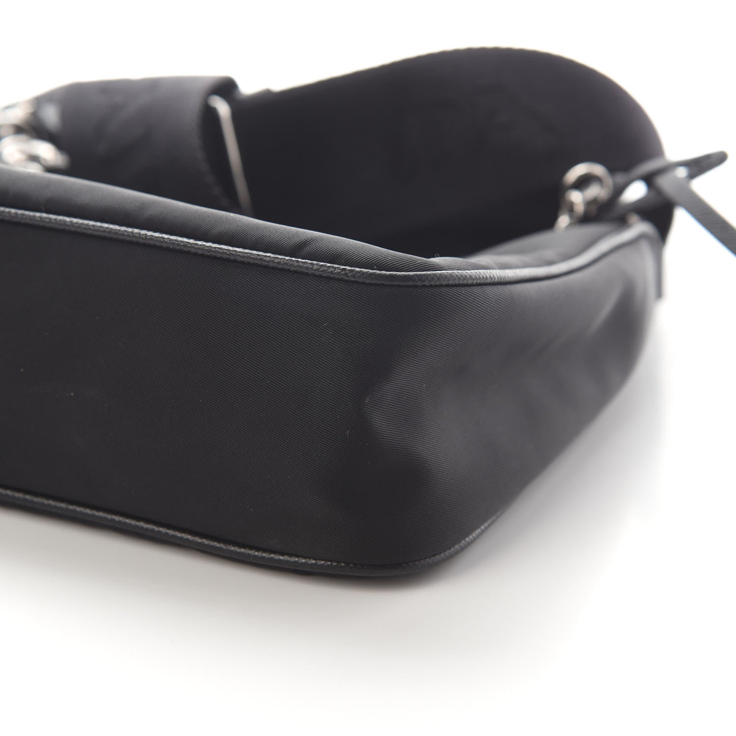 Prada Nylon Re-Edition 2005 Shoulder Bag Black 8 of 8