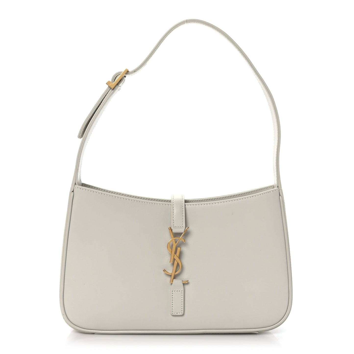 Smooth Calfskin Le 5 A 7 Hobo Blanc Vintage