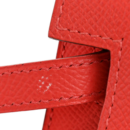 Hermes Epsom Kelly Sellier 25 Rose Jaipur 11 of 14