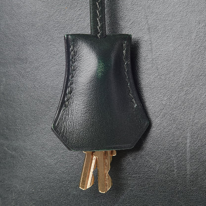 Hermes Box Kelly Sellier 32 Vert Fonce 13 of 15