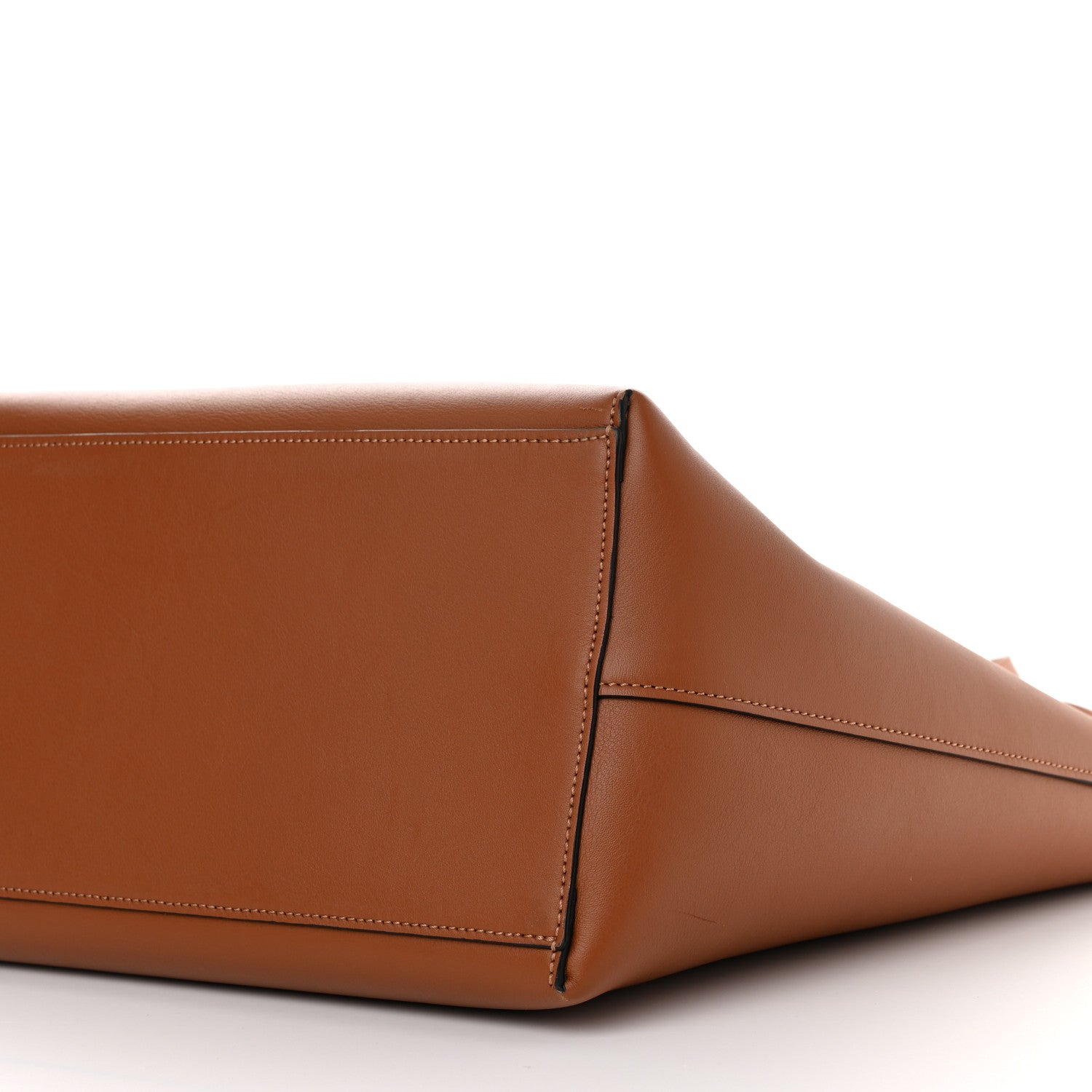 Loewe Smooth Calfskin Small Anagram Tote Tan 9 of 10