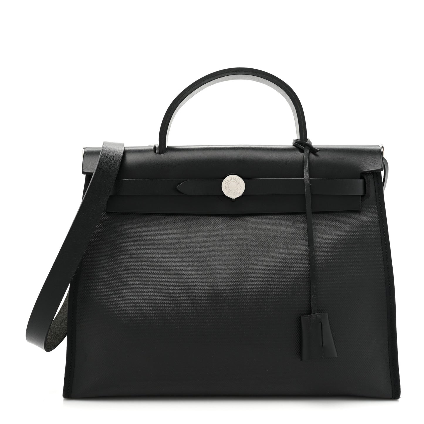 Toile H Berline Vache Hunter Herbag Zip PM 31 Black Ecru