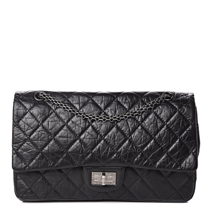 Chanel Aged Calfskin Quilted 2.55 Reissue 227 Flap Black 1 of 11
