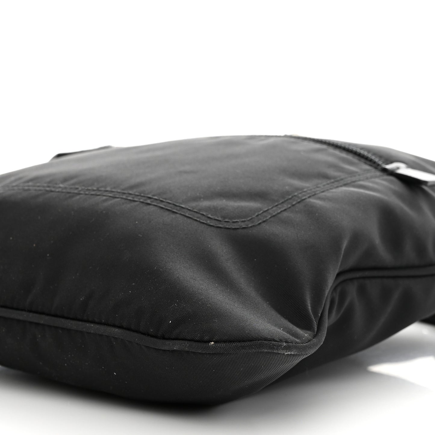 Tessuto Nylon Messenger Bag Black