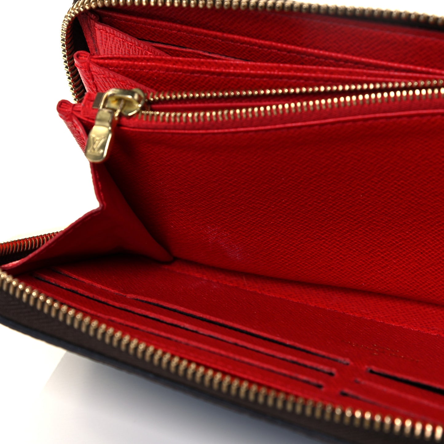 Monogram Zippy Wallet Coquelicot