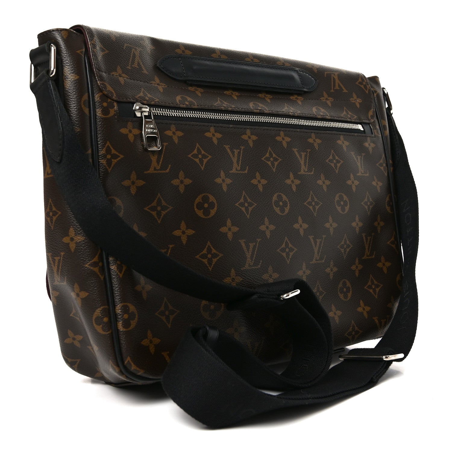 Louis Vuitton Monogram Macassar Clarence Messenger 3 of 9