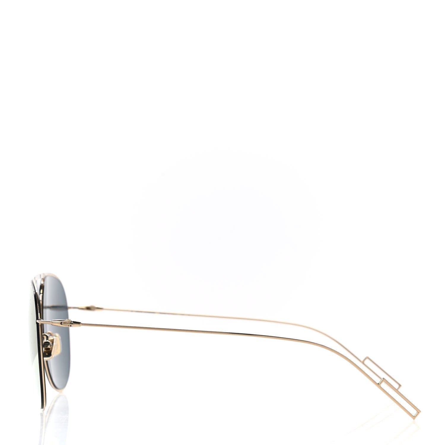 Christian Dior Homme Mens Aviator Sunglasses 0205S Gold 3 of 7