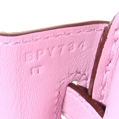 Hermes Swift Birkin 25 Mauve Sylvestre 12 of 19