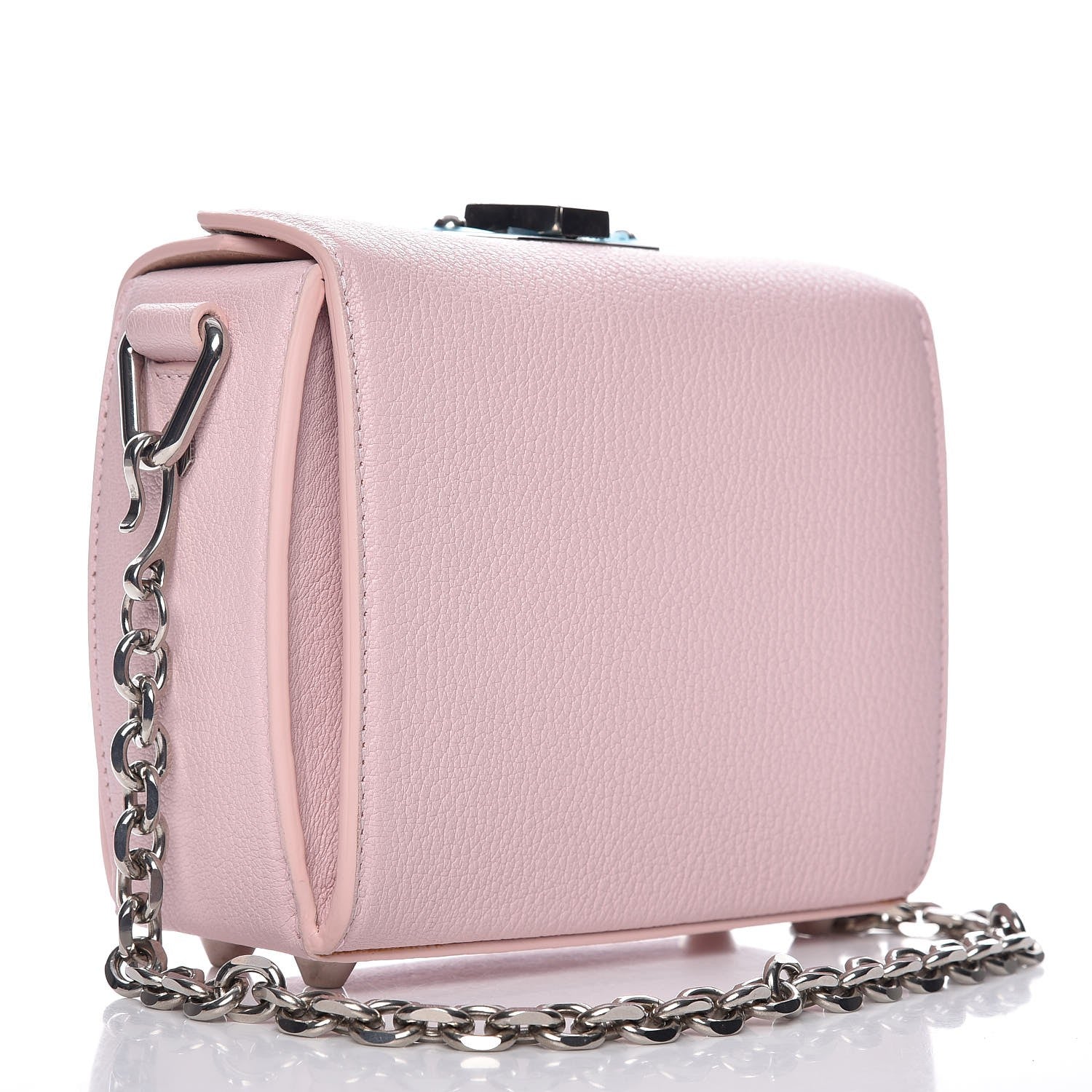 Alexander McQueen Calfskin Box Shoulder Bag 16 Baby Pink 4 of 8