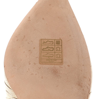 Jimmy Choo Metallic Lame Anouk 120 Pumps 36 Gold 9 of 12