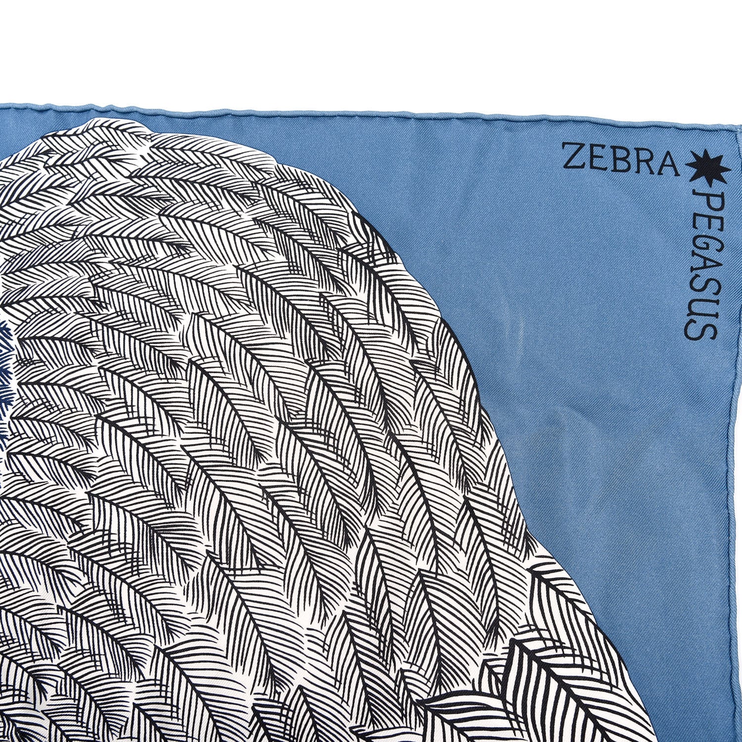 Hermes Silk Zebra Pegasus Scarf 90 5 of 6