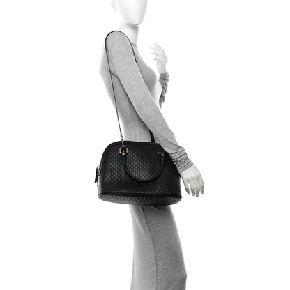 Gucci Microguccissima Medium Dome Bag Black 2 of 10