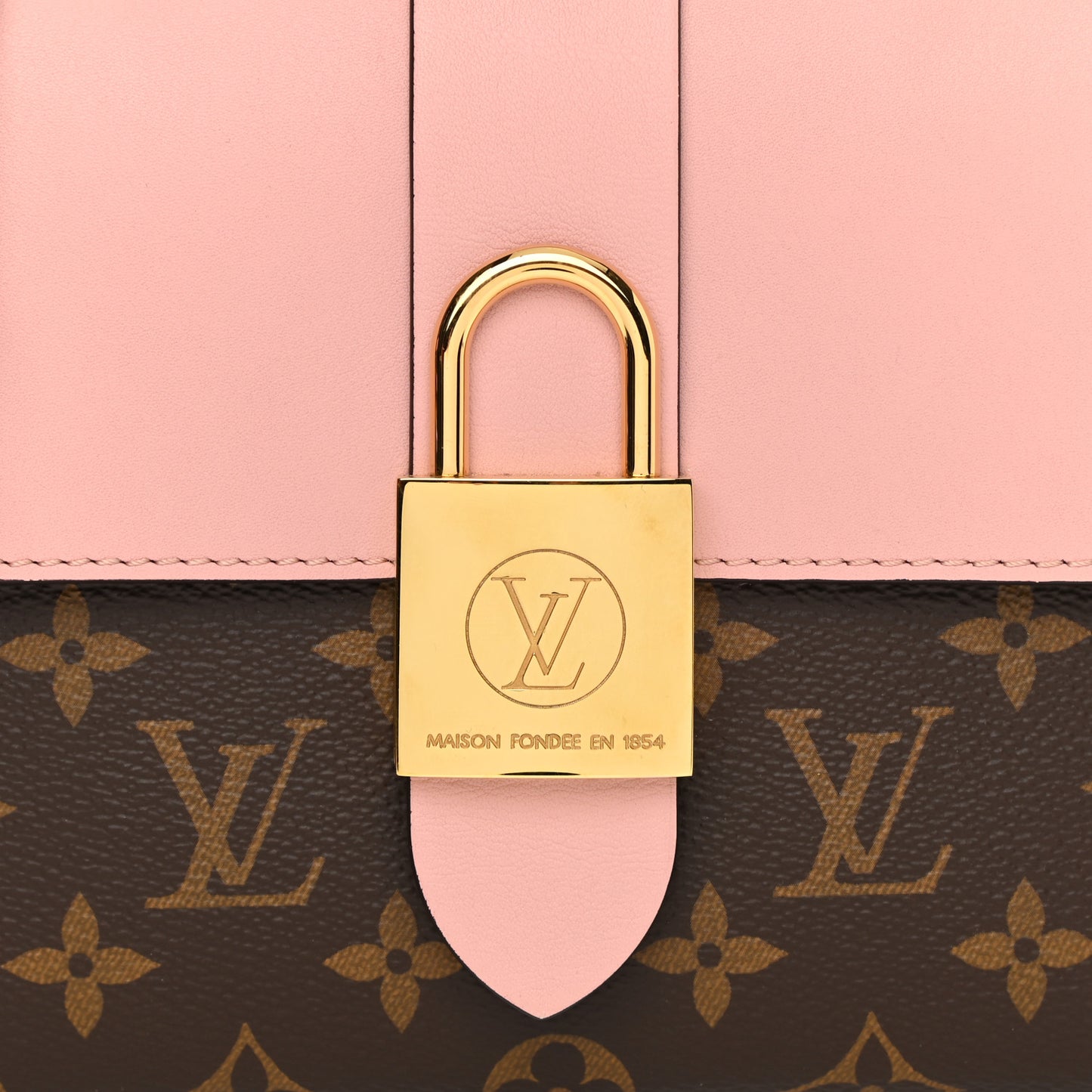 Monogram Locky BB Rose Poudre