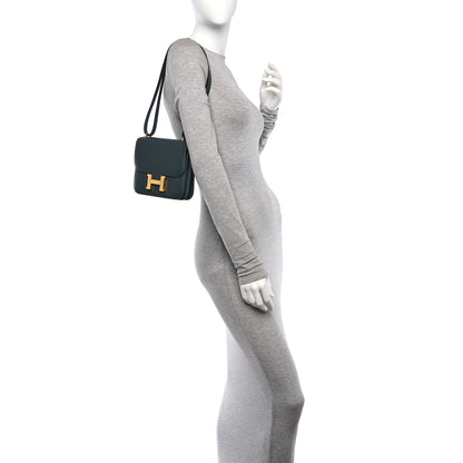 Hermes Epsom Constance 18 Bleu Orage 2 of 17