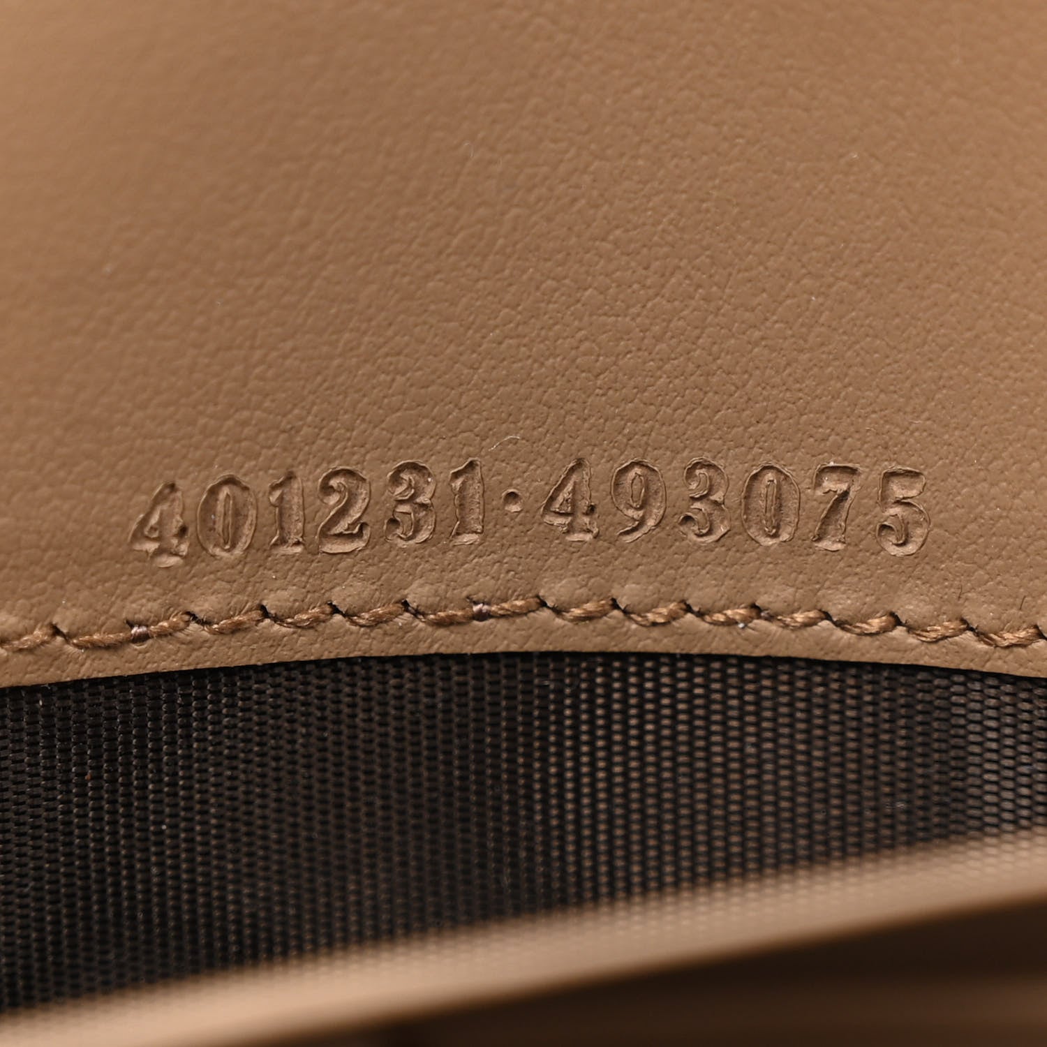 Gucci GG Supreme Monogram Mini Dionysus Chain Wallet Beige Taupe 8 of 12