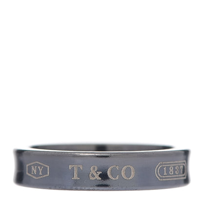 Tiffany Titanium 4mm 1837 Narrow Ring 48 4.5 1 of 5