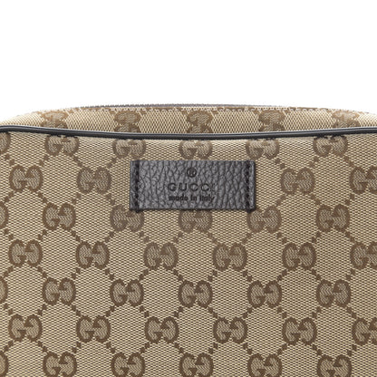 Gucci Monogram Belt Bag Dark Brown 7 of 9